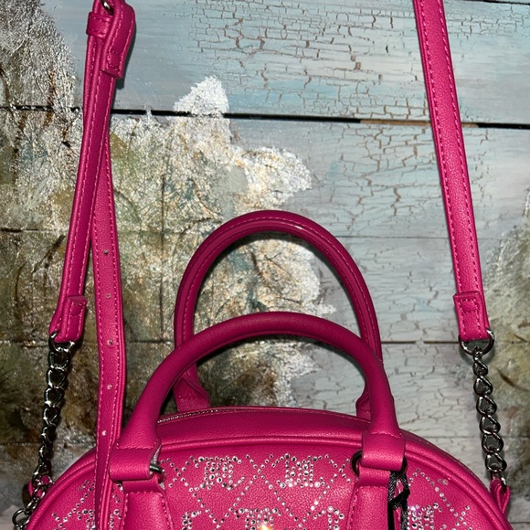 Juicy Couture NWT Rhinestones Satchel Bag - Picture 9 of 10